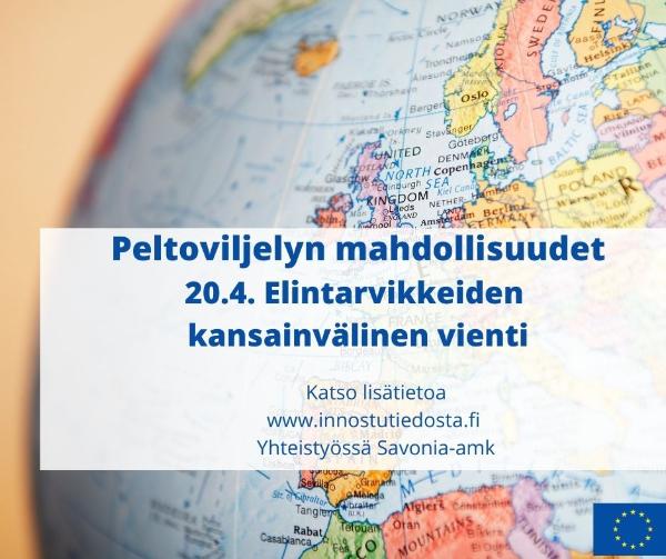 Elintarvikkeiden kansainvälinen vienti